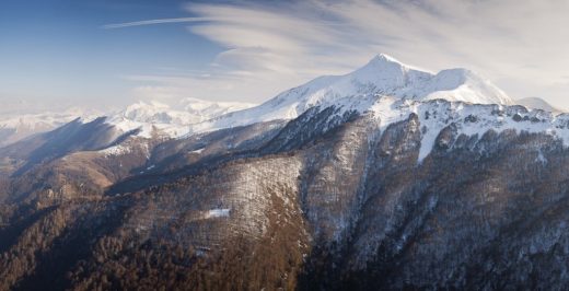Pico de Ory en el pirineo navarro